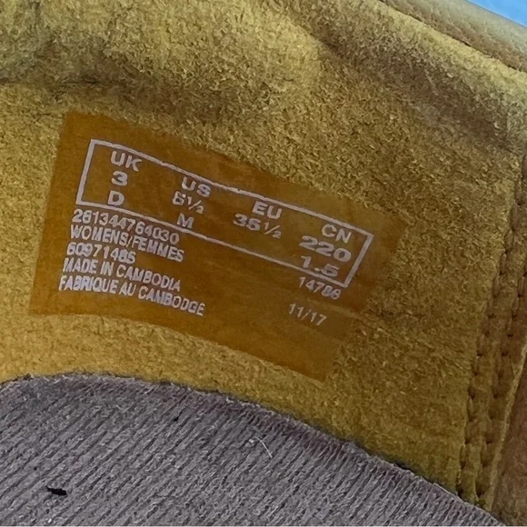 Clarks Collection Yellow Slip On Espadrilles Women's 5.5 M Flats 261344764030 - Picture 8 of 9